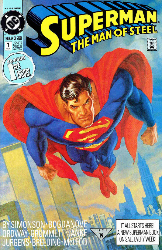 DC Comics COMIC BOOK Superman: The Man of Steel #1 - CVR A (FN)