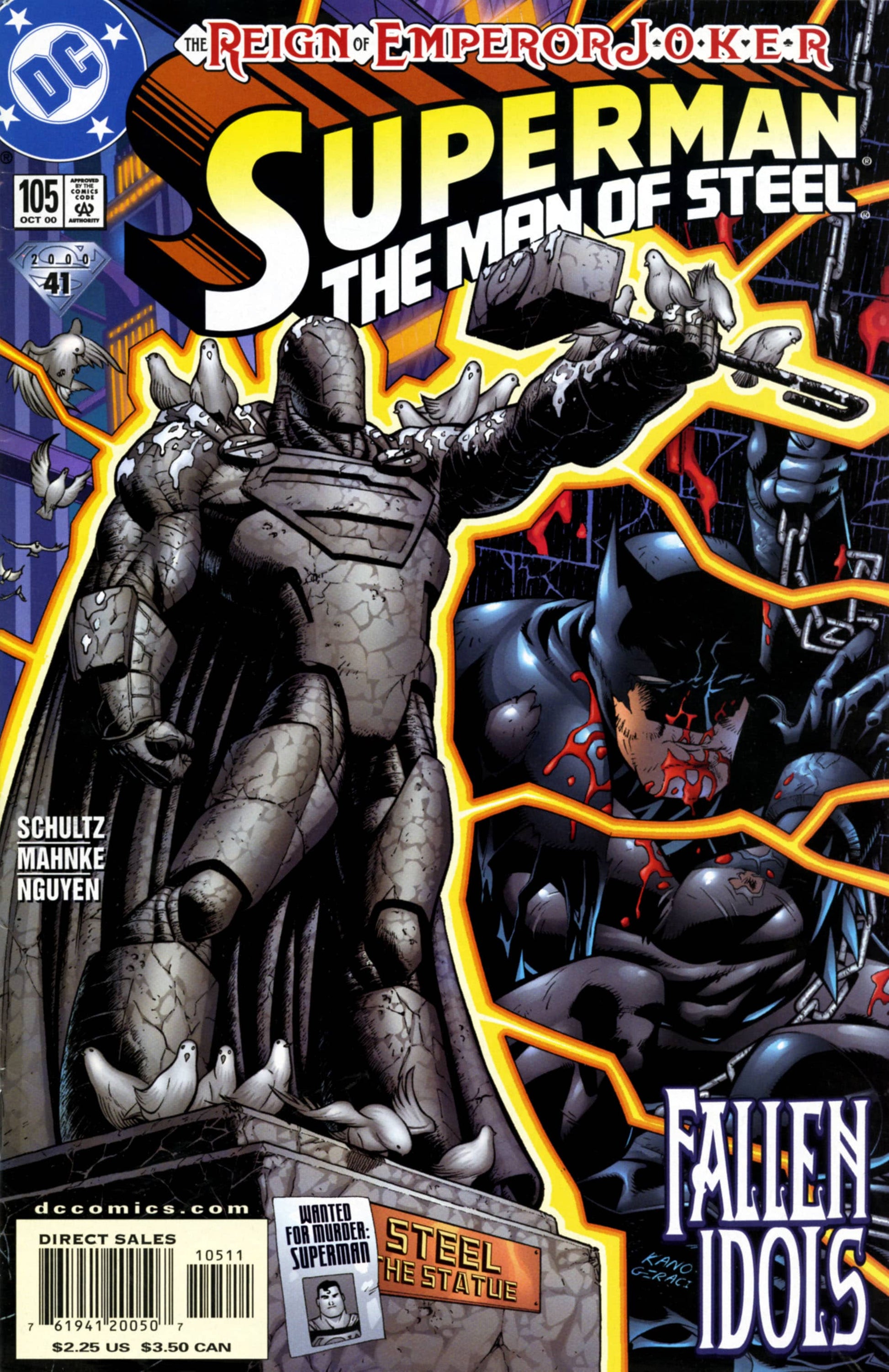 DC Comics COMIC BOOK Superman: The Man of Steel #105 - CVR A (FN)