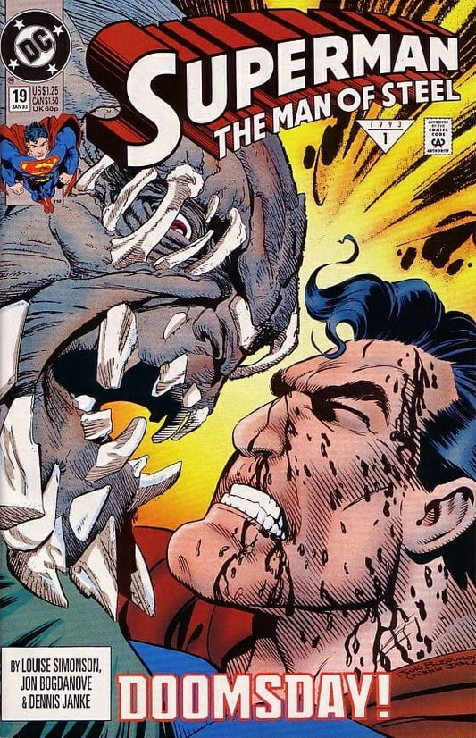 DC Comics COMIC BOOK Superman: The Man of Steel #19 - CVR A (FN)