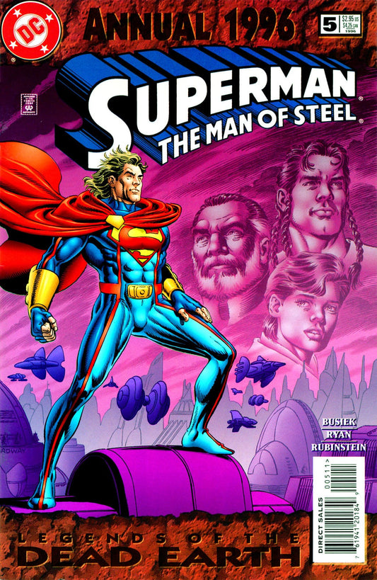 DC Comics COMIC BOOK Superman: The Man of Steel Annual #5 - CVR A (FN)