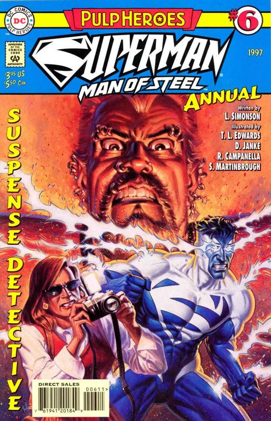 DC Comics COMIC BOOK Superman: The Man of Steel Annual #6 - CVR A (FN)
