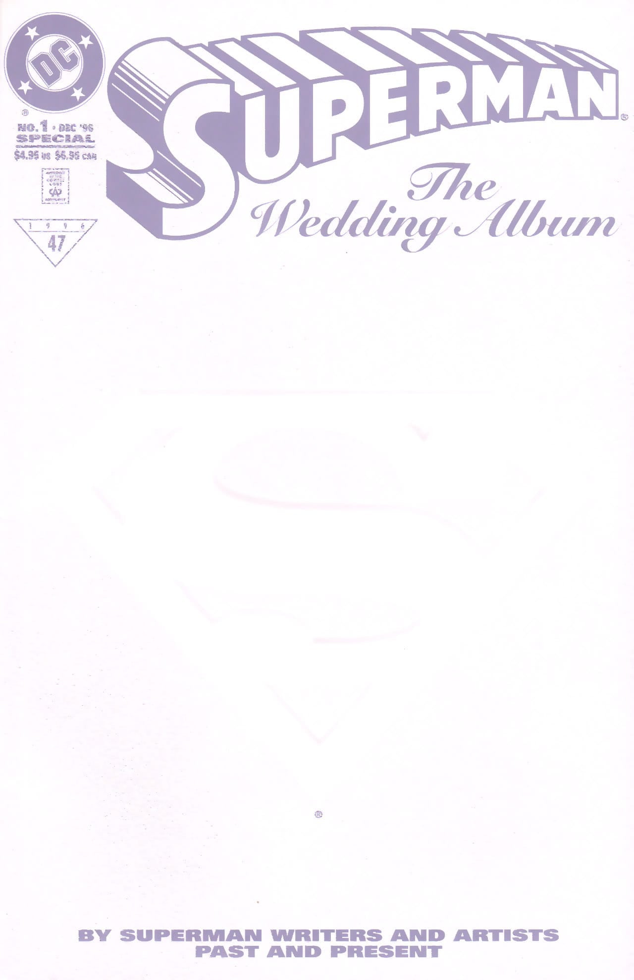 DC Comics COMIC BOOK Superman : The Wedding Album #1 - B (VF/NM)