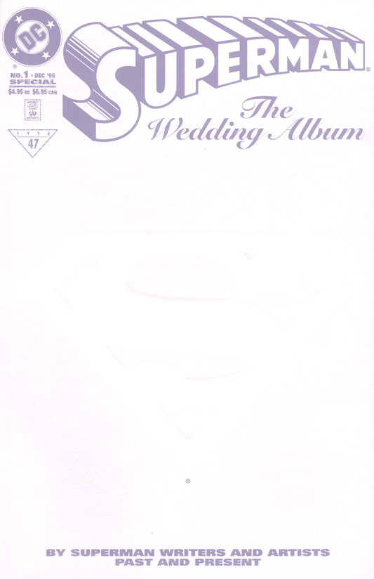 DC Comics COMIC BOOK Superman : The Wedding Album #1 - B (VF/NM)