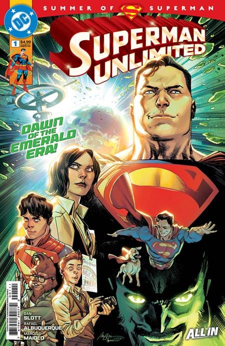 DC Comics COMIC BOOK SUPERMAN UNLIMITED #1 CVR A RAFAEL ALBUQUERQUE
