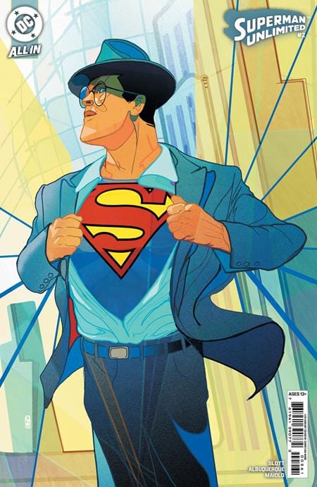 DC Comics COMIC BOOK SUPERMAN UNLIMITED #2 CVR E INC 1:25 CHRISTIAN WARD CARD STOCK VAR