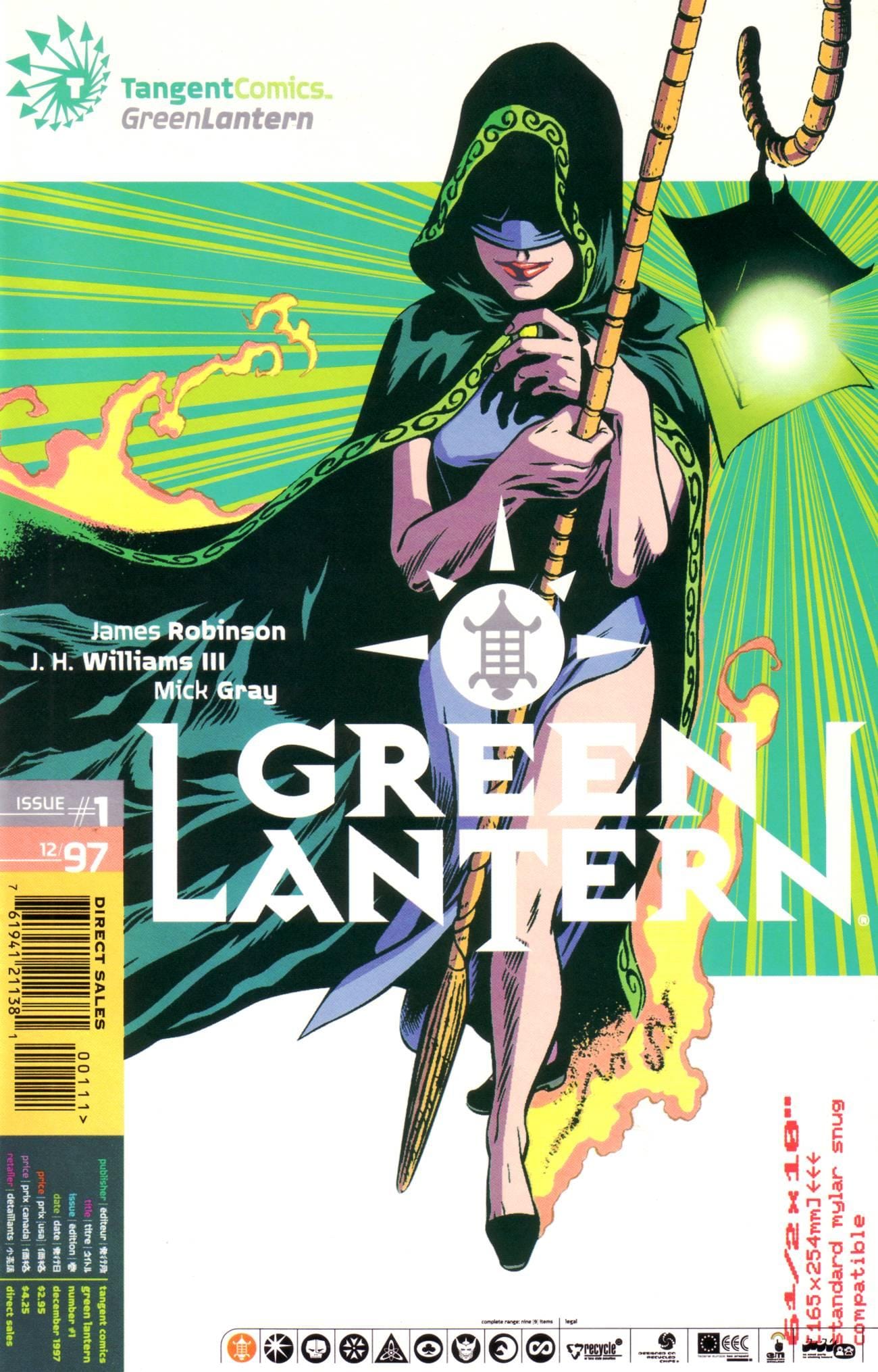 DC Comics COMIC BOOK Tangent Comics/ Green Lantern #1 - CVR A (VF/NM)