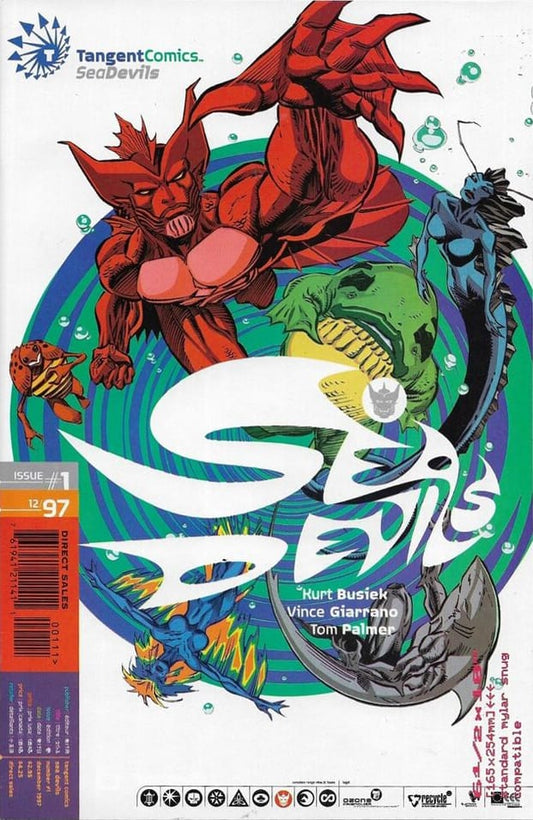 DC Comics COMIC BOOK Tangent Comics/ Sea Devils #1 - CVR A (VF/NM)