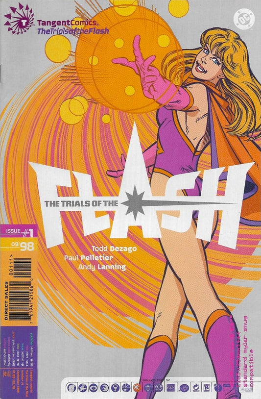 DC Comics COMIC BOOK Tangent Comics/ The Trials of the Flash #1 - CVR A (VF/NM)