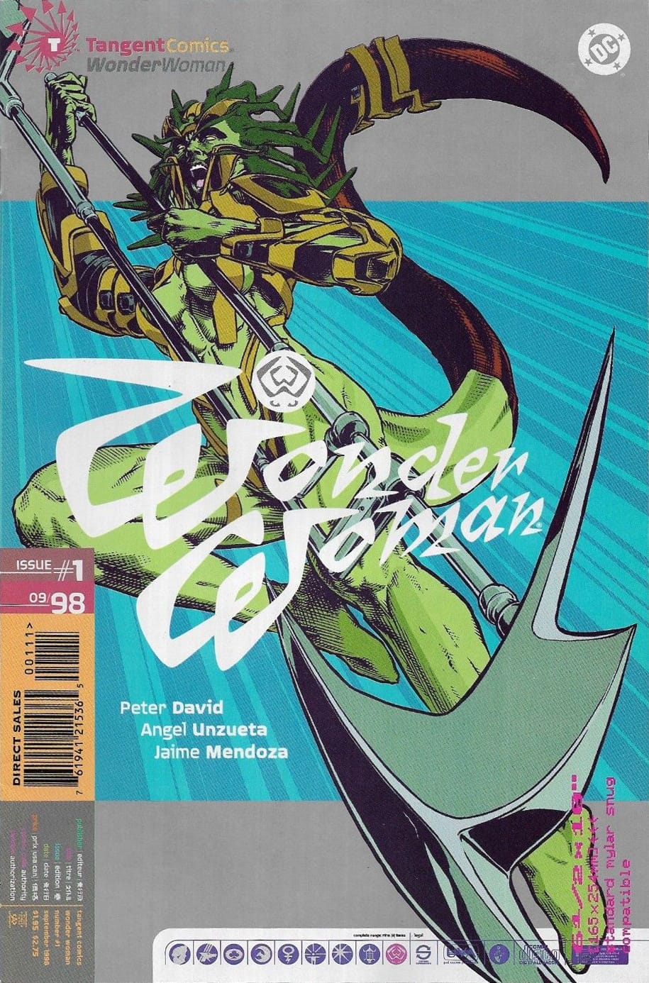 DC Comics COMIC BOOK Tangent Comics/ Wonder Woman #1 - CVR A (VF/NM)