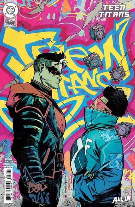 DC Comics COMIC BOOK TEEN TITANS #1 CVR G INC 1:25 SANFORD GREENE CARD STOCK VAR (VF/NM)