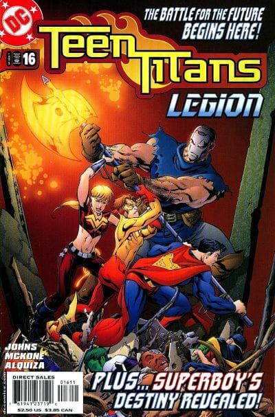 DC Comics COMIC BOOK Teen Titans #16 (VF/NM)