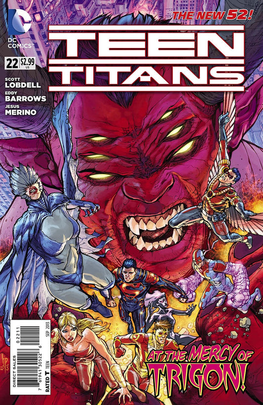 DC Comics COMIC BOOK Teen Titans #22 - CVR A (FN)