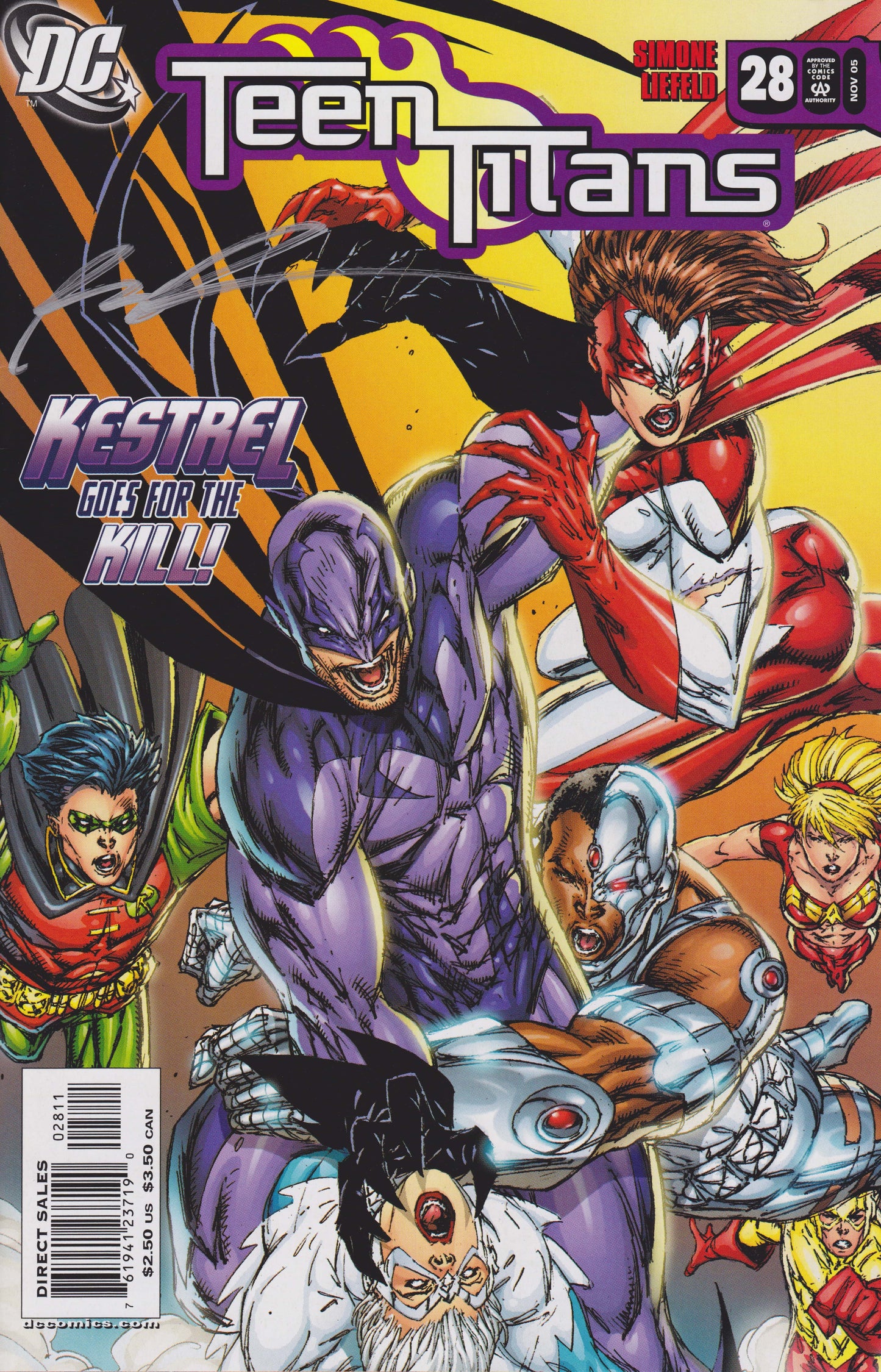 DC Comics COMIC BOOK Teen Titans #28 (VF/NM)