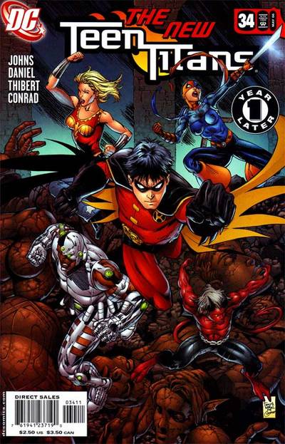 DC Comics COMIC BOOK Teen Titans #34 (VF/NM)