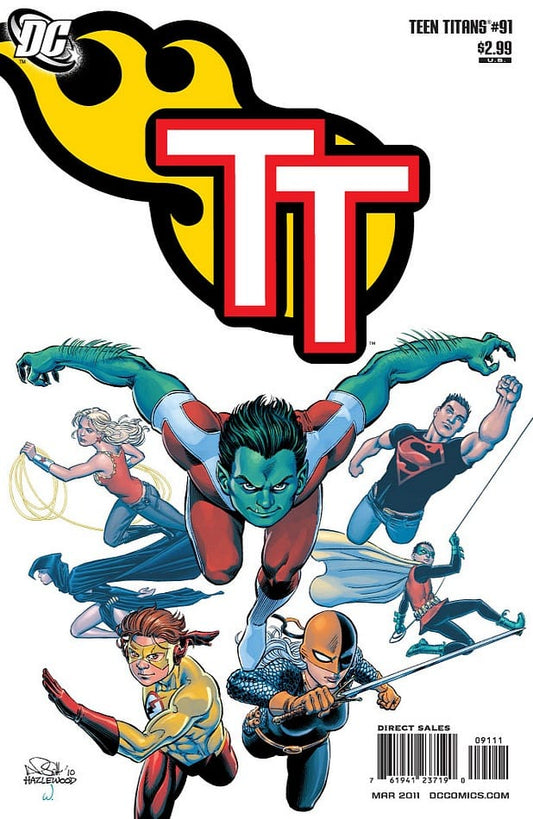 DC Comics COMIC BOOK Teen Titans #91 (VF/NM)