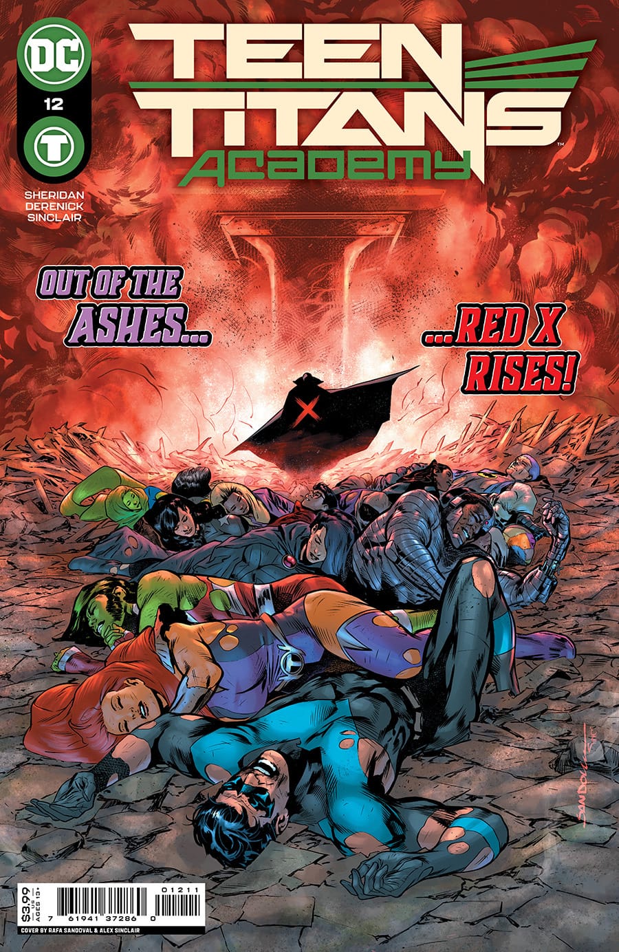 DC Comics COMIC BOOK Teen Titans Academy #12 - CVR A (FN)