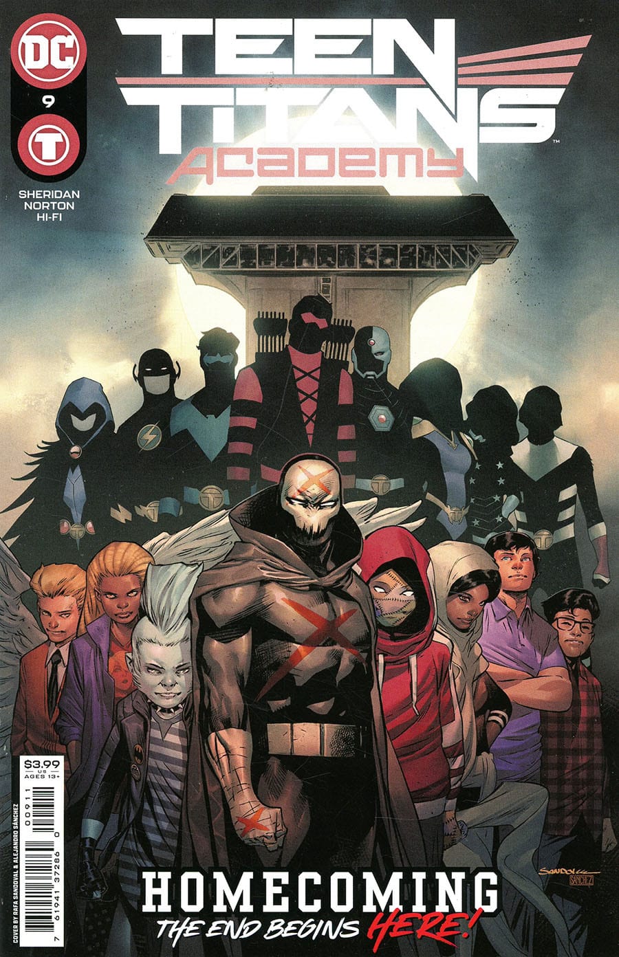 DC Comics COMIC BOOK Teen Titans Academy #9 - CVR A (FN)