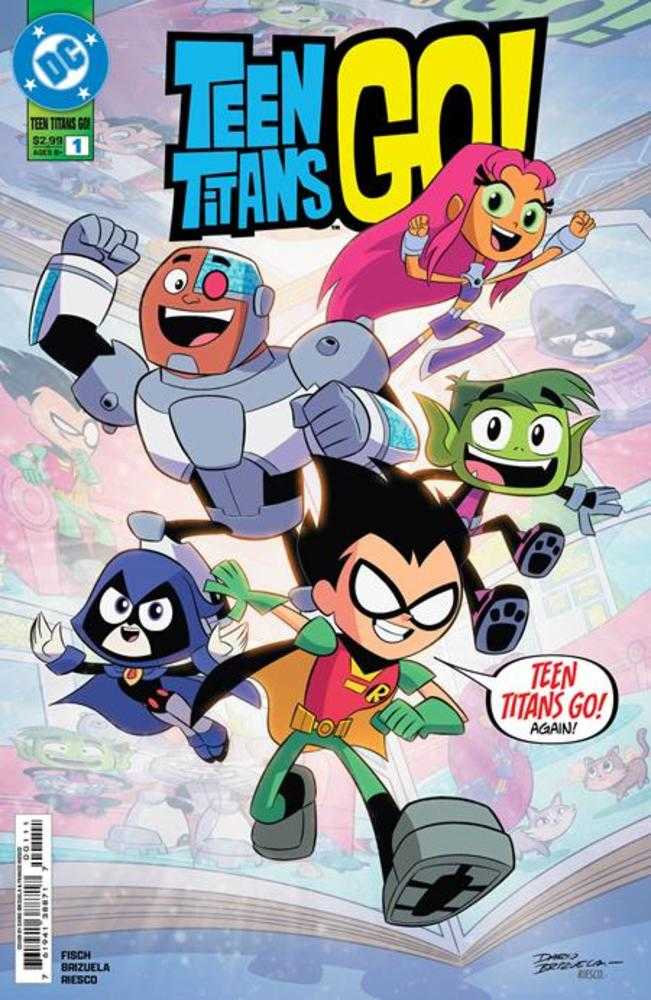 DC Comics COMIC BOOK Teen Titans Go #1 Cover A Dario Brizuela