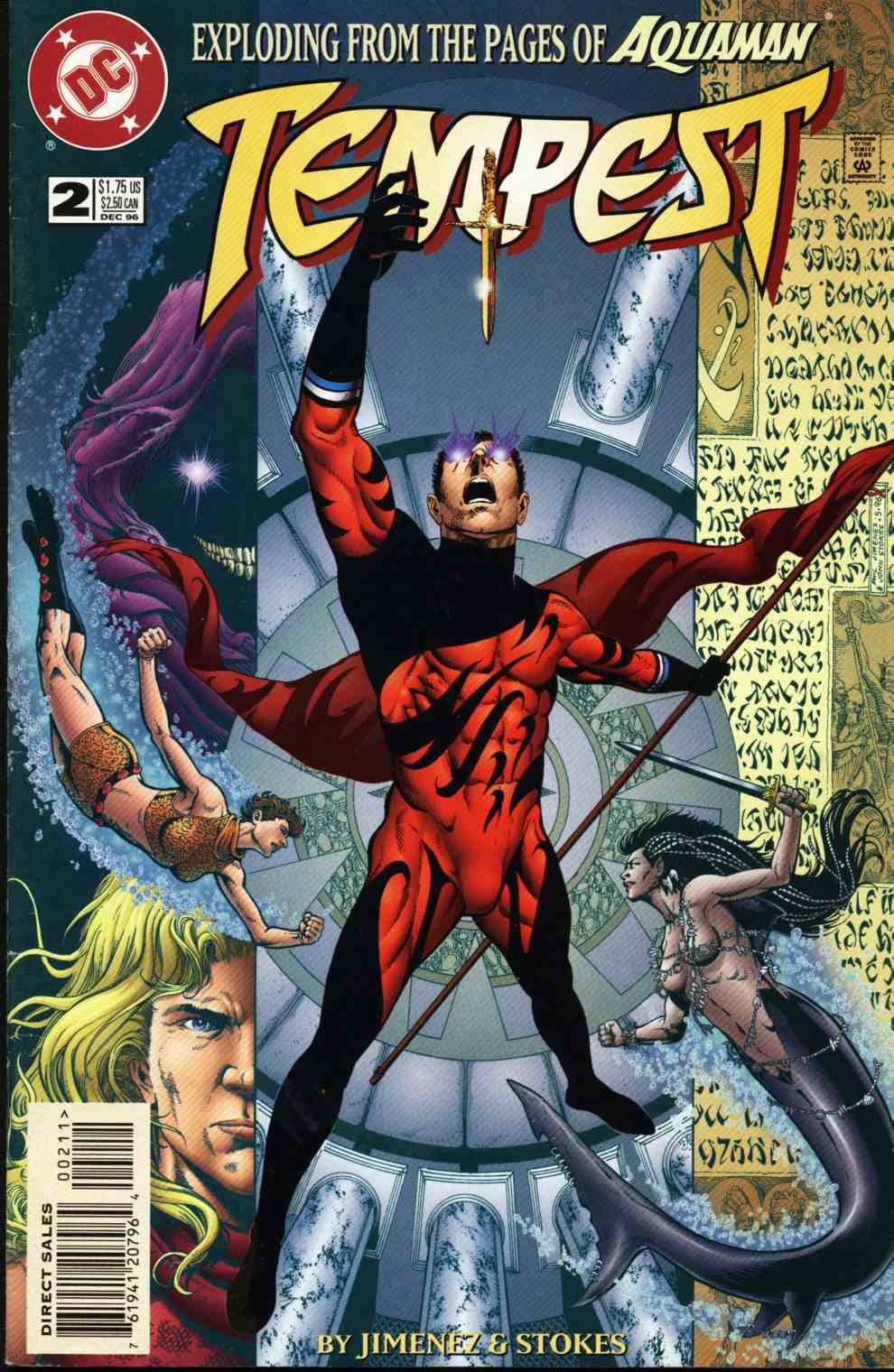 DC Comics COMIC BOOK Tempest #2 (VF/NM)