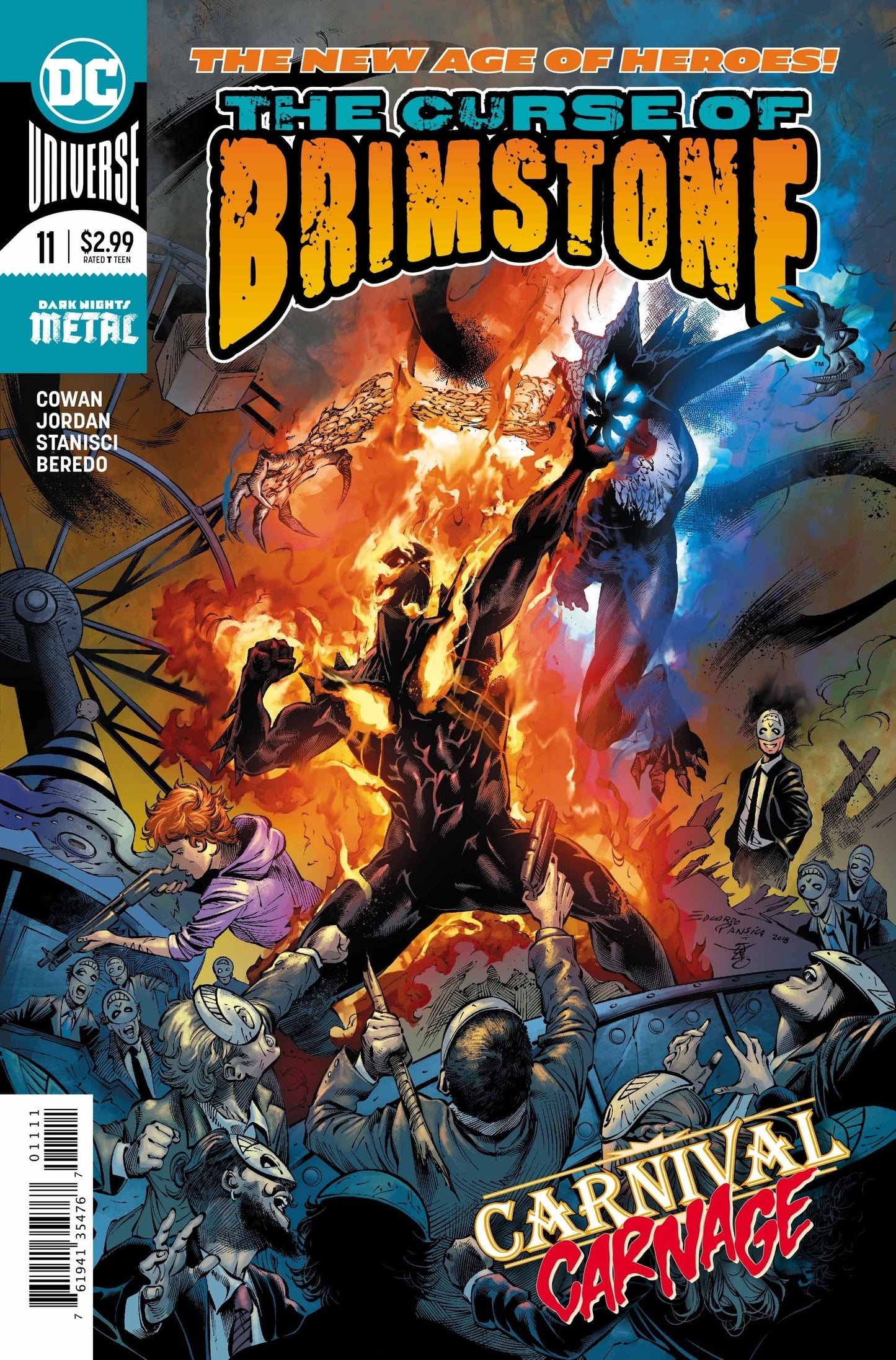DC Comics COMIC BOOK The Curse of Brimstone #11 (VF/NM)