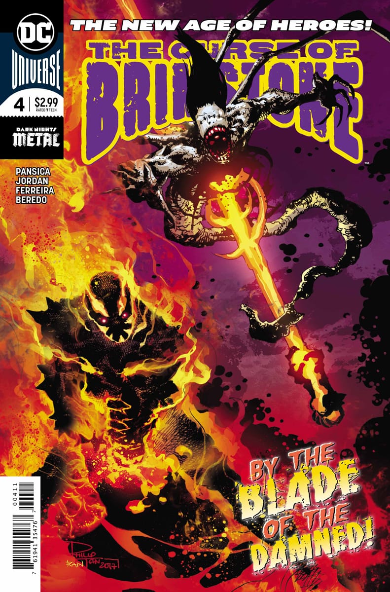 DC Comics COMIC BOOK The Curse of Brimstone #4 (VF/NM)