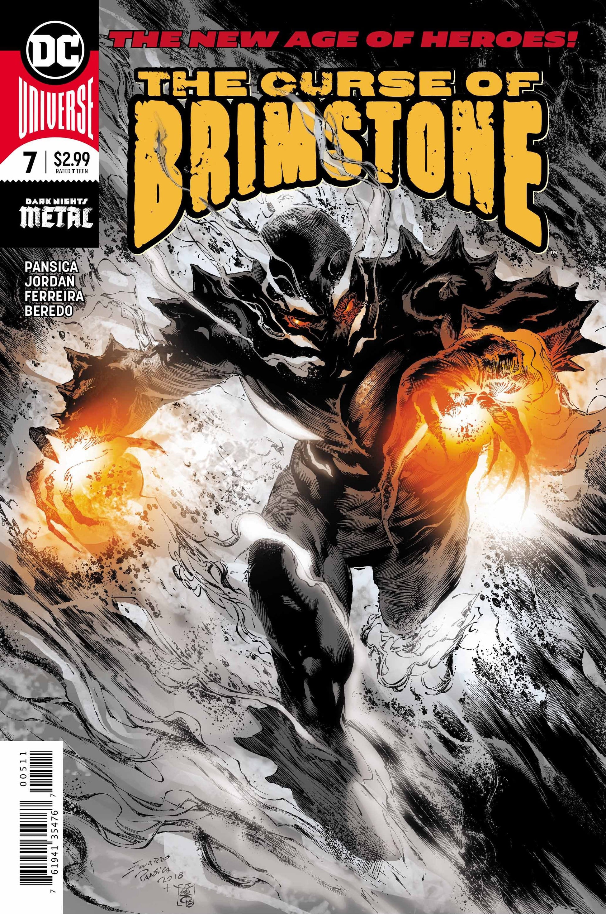 DC Comics COMIC BOOK The Curse of Brimstone #7 (VF/NM)