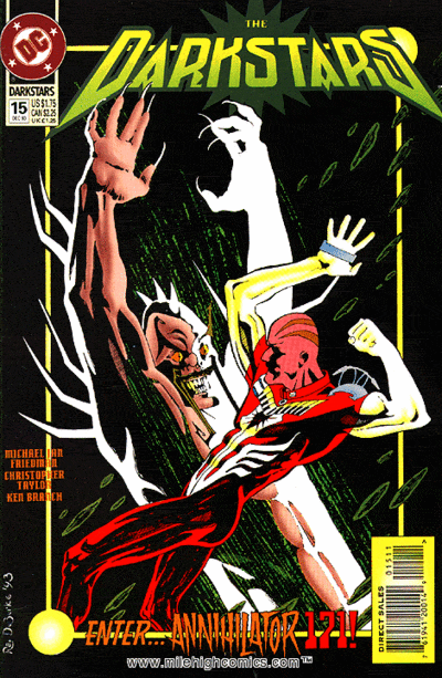 DC Comics COMIC BOOK The Darkstars #15 - CVR A (VF)