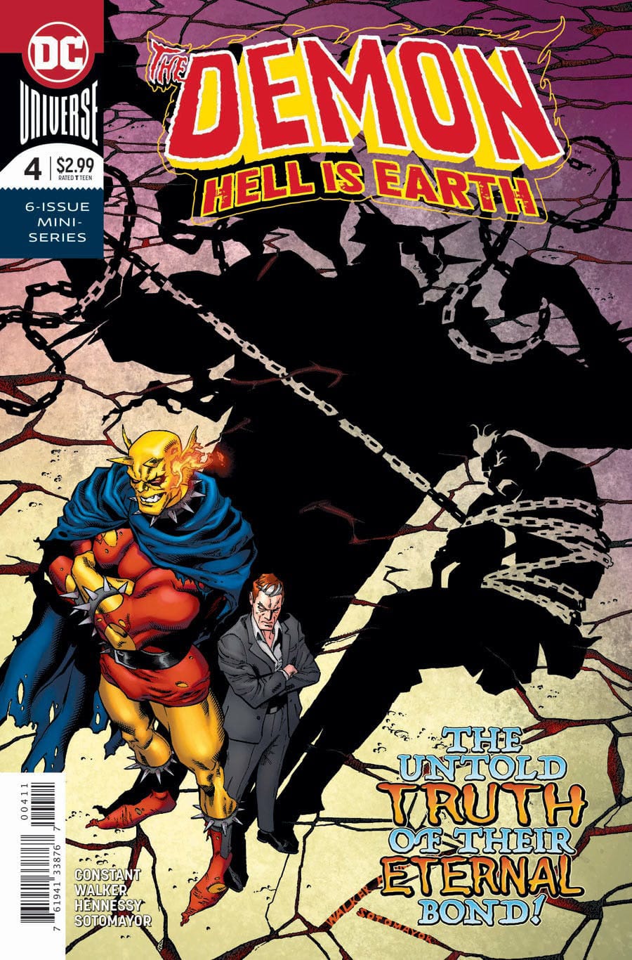 DC Comics COMIC BOOK The Demon: Hell Is Earth #4 (VF/NM)