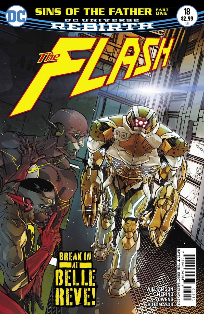 DC Comics COMIC BOOK The Flash #18 (VF)