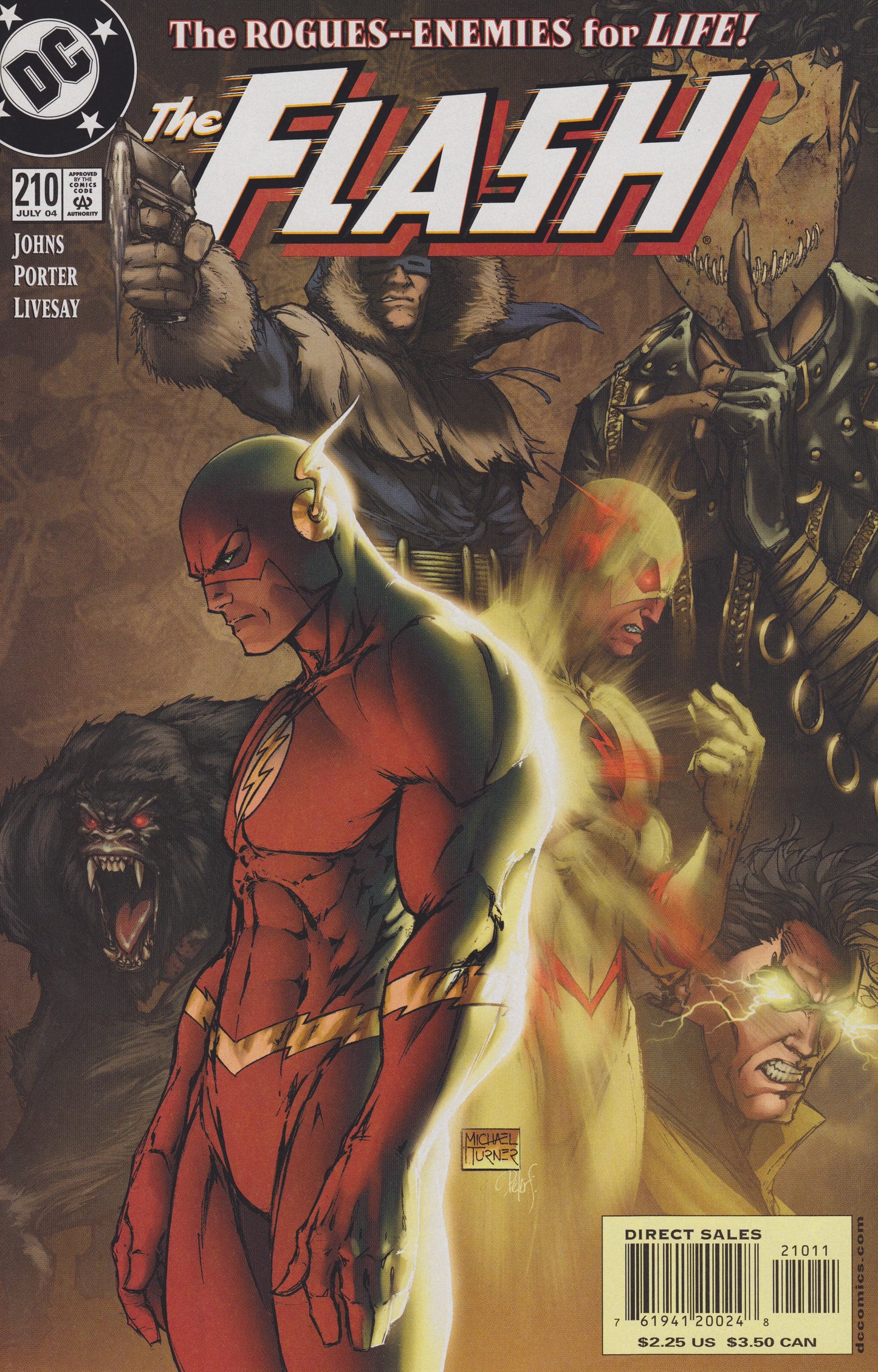 DC Comics COMIC BOOK The Flash #210 (VF/NM)