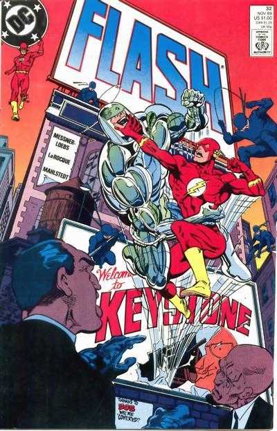 DC Comics COMIC BOOK The Flash #32 (VF)
