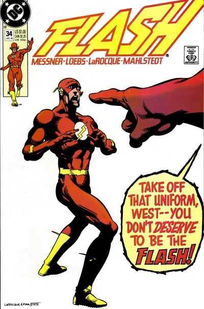 DC Comics COMIC BOOK The Flash #34 (VF)