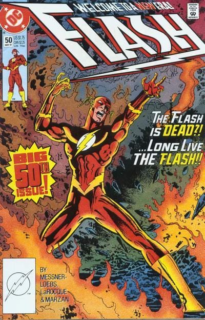 DC Comics COMIC BOOK The Flash #50 (VF/NM)