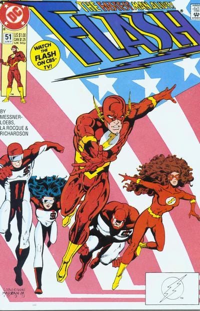 DC Comics COMIC BOOK The Flash #51 (VF/NM)
