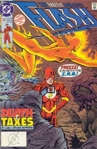 DC Comics COMIC BOOK The Flash #52 (VF/NM)