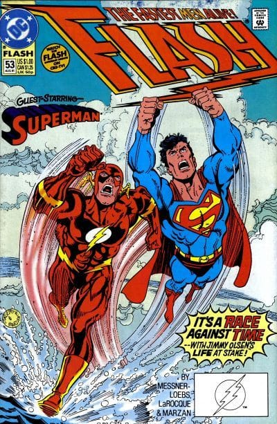 DC Comics COMIC BOOK The Flash #53 (VF/NM)