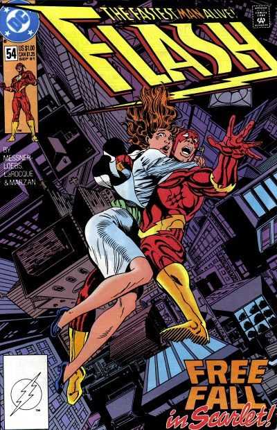 DC Comics COMIC BOOK The Flash #54 (VF)