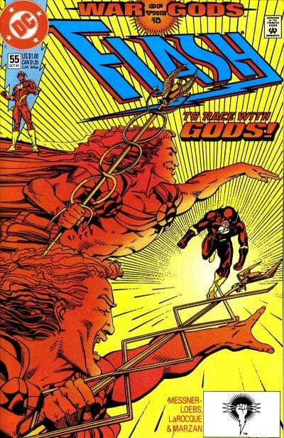 DC Comics COMIC BOOK The Flash #55 (VF/NM)