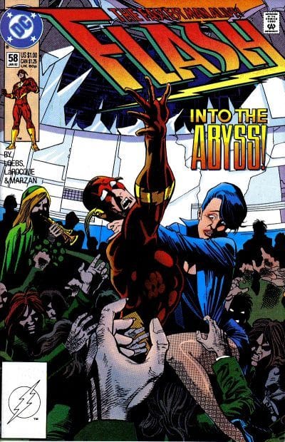 DC Comics COMIC BOOK The Flash #58 (VF/NM)