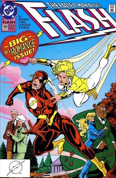 DC Comics COMIC BOOK The Flash #59 (VF/NM)