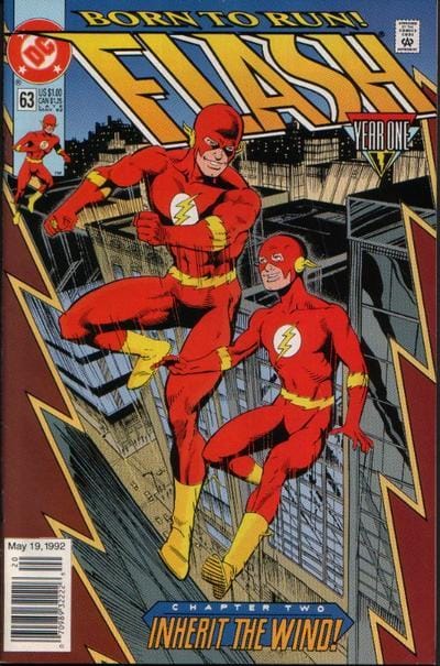 DC Comics COMIC BOOK The Flash #63 (VF/NM)