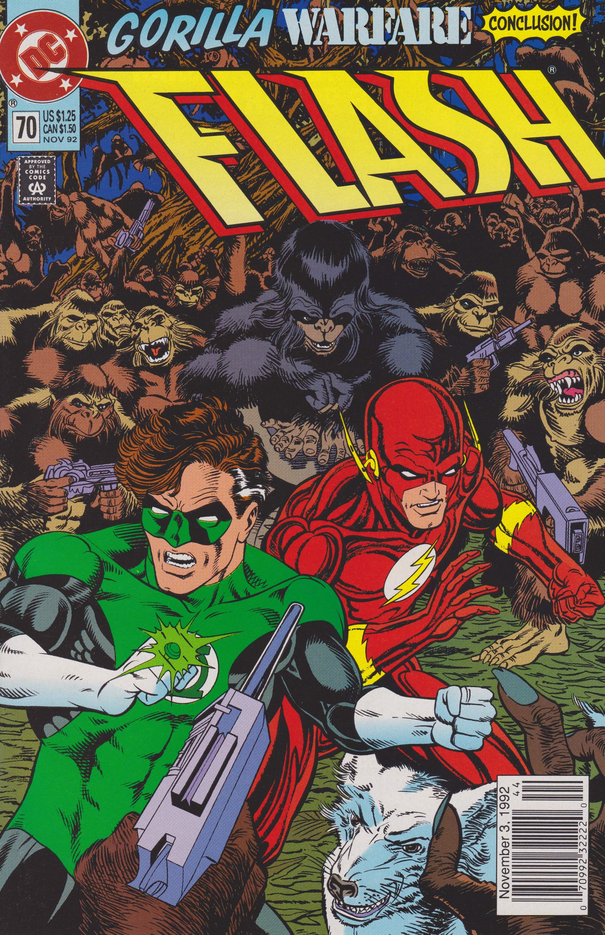 DC Comics COMIC BOOK The Flash #70 (VF/NM)