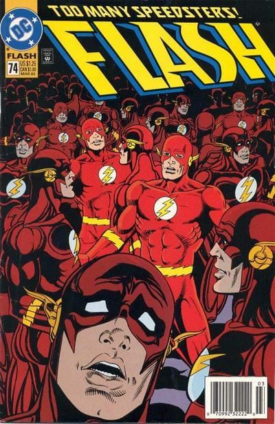DC Comics COMIC BOOK The Flash #74 (VF/NM)