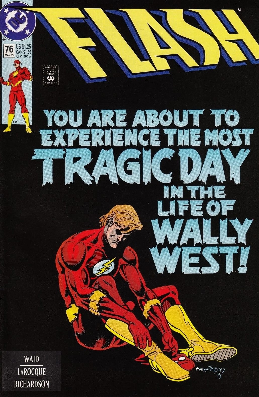 DC Comics COMIC BOOK The Flash #76 (VF/NM)