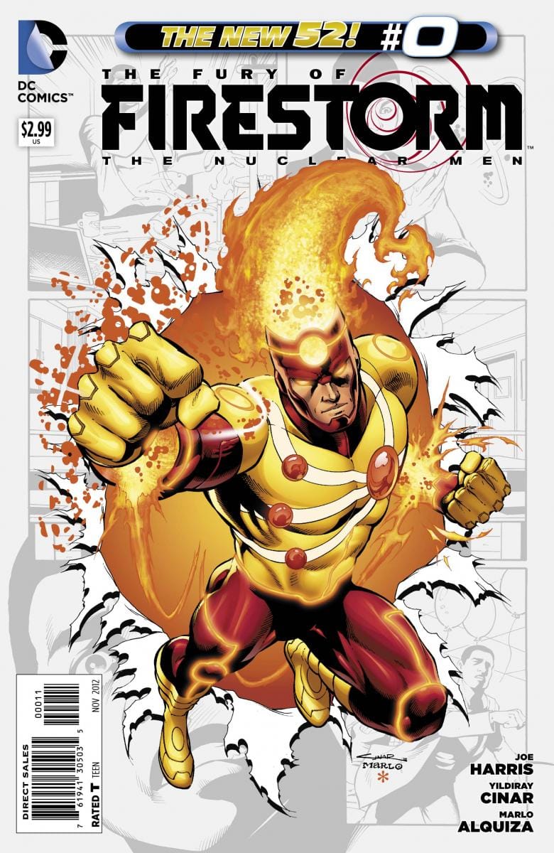 DC Comics COMIC BOOK The Fury of Firestorm: The Nuclear Man #0 (VF/NM)