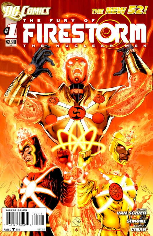 DC Comics COMIC BOOK The Fury of Firestorm: The Nuclear Man #1 (VF/NM)