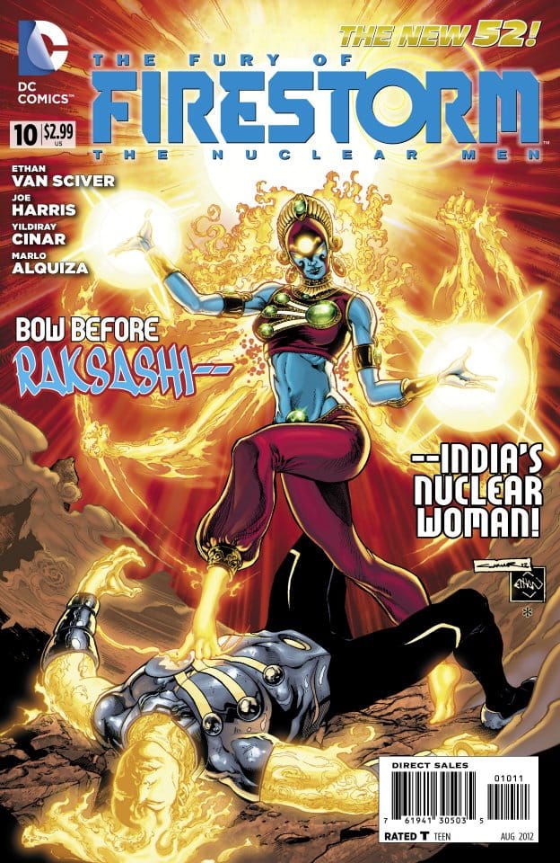 DC Comics COMIC BOOK The Fury of Firestorm: The Nuclear Man #10 (VF/NM)