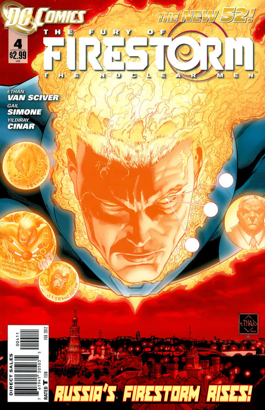 DC Comics COMIC BOOK The Fury of Firestorm: The Nuclear Man #4 (VF/NM)