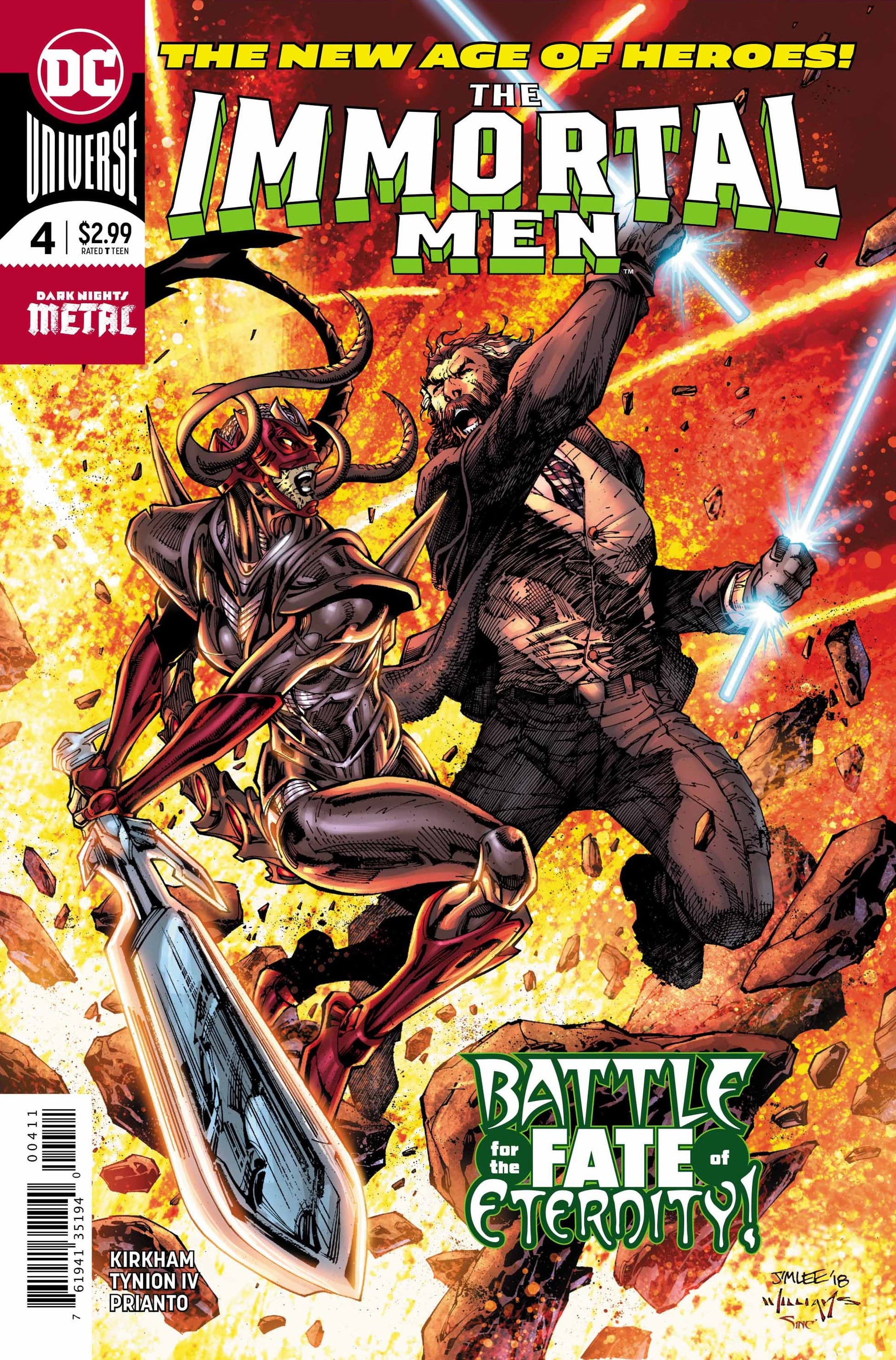 DC Comics COMIC BOOK The Immortal Men #4 (VF/NM)