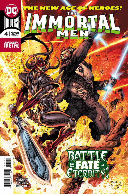 DC Comics COMIC BOOK The Immortal Men #4 (VF/NM)